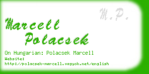 marcell polacsek business card